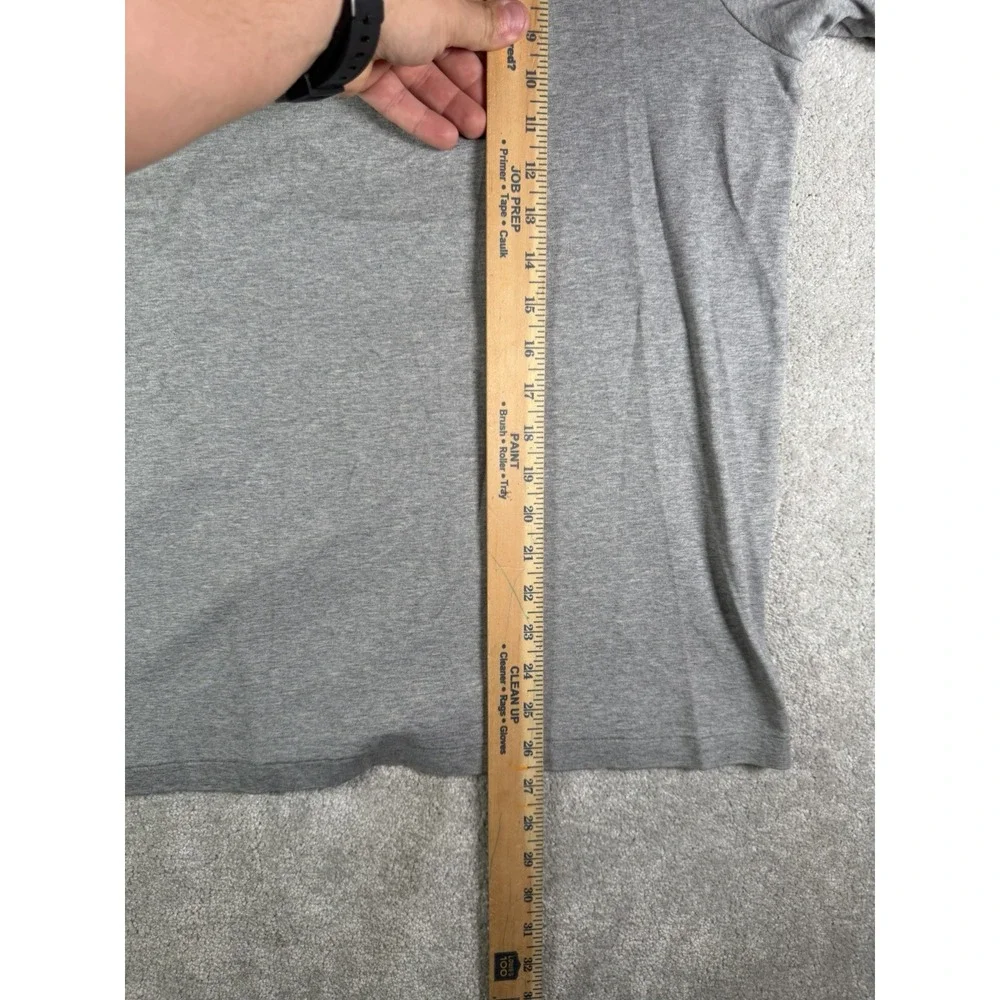 Polo Ralph Lauren Mens XL Grey Short Sleeve Polo Shirt Heather Pima Soft Touch